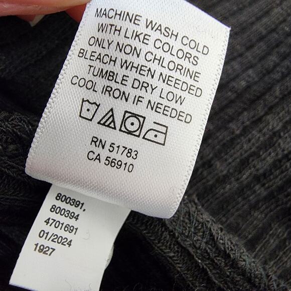 Maurices Textured Corset Tank Top Women Plus 3X Fitted V Neck Black Stretch Soft - Picture 8 of 8